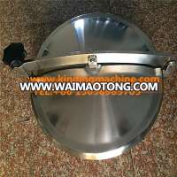 Sanitary stainless steel Tank Manhole cover