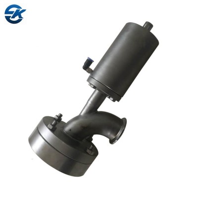 Stainless steel SS304 SS316L sanitary Pneumatic tank bottom valve