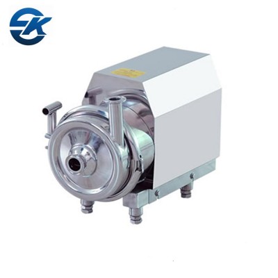 Stainless steel ss304 open impeller sanitary centrifugal pump for dairy,milk and beverage