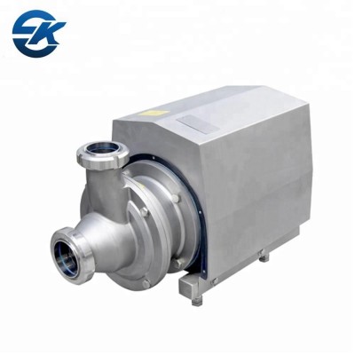 Food Grade Stainless Steel SS316L Sanitary Self Priming Pump For Return Pump In The CIP System