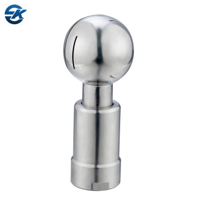 Stainless Steel SS304 SS316L Food Grade Rotary Spray Ball With BSP Female Threaded